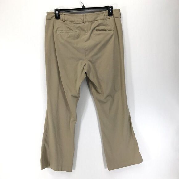 Lane Bryant Boot Cut Dress Pants Women's Plus Size 20 Regular Tan Stretch Career - Picture 4 of 10